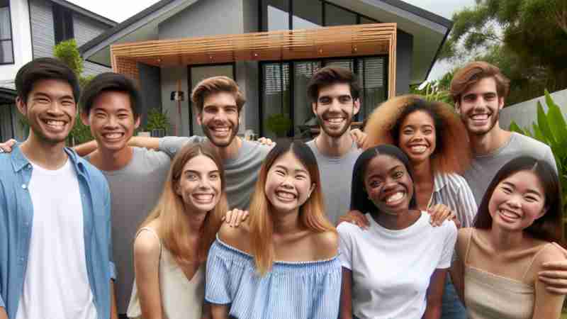 The Rise of Shared Homeownership Among Gen Z - A Financial Shift in Everyday Life, Concept art for illustrative purpose, tags: der generation und - Monok